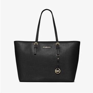 Michael Kors Large Black Saffiano Leather Tote